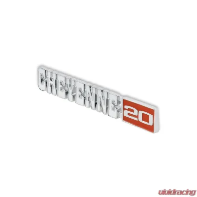 BROTHERS Trucks C/K Fender Badge Pair - Cheyenne 20 - 04-593