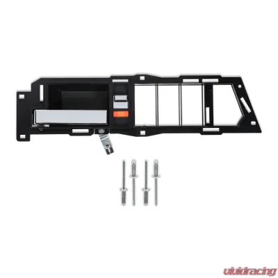 BROTHERS Trucks GMT400 Inside Door Handle - Black/Chrome - LH - 05-128