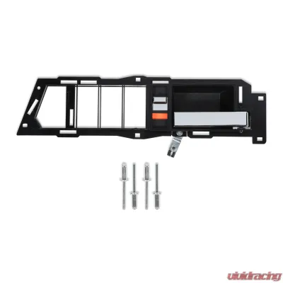 BROTHERS Trucks GMT400 Inside Door Handle - Black/Chrome - RH - 05-129