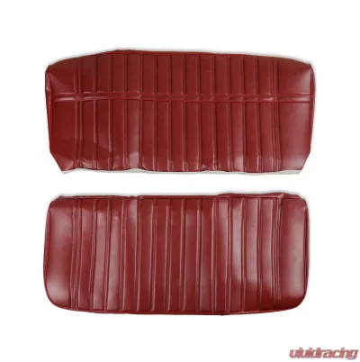 BROTHERS Trucks C/K Seat Upholstery Kit - Vinyl - Maroon - 05-286