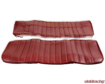 BROTHERS Trucks C/K Seat Upholstery Kit - Vinyl - Maroon - 05-286