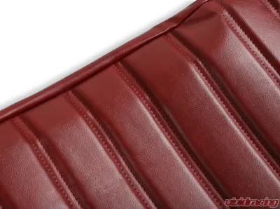BROTHERS Trucks C/K Seat Upholstery Kit - Vinyl - Maroon - 05-286