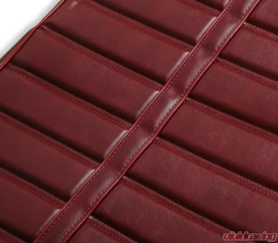 BROTHERS Trucks C/K Seat Upholstery Kit - Vinyl - Maroon - 05-286