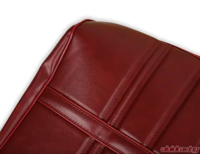 BROTHERS Trucks C/K Seat Upholstery Kit - Vinyl - Maroon - 05-286