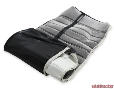 BROTHERS Trucks C/K Seat Upholstery Kit - Cloth/Vinyl - Black/Silver - 05-290