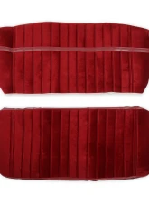 BROTHERS Trucks C/K Seat Upholstery Kit - Cloth/Vinyl - Maroon/Burgundy                                     - 05-291 - Image 4