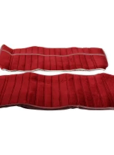 BROTHERS Trucks C/K Seat Upholstery Kit - Cloth/Vinyl - Maroon/Burgundy                                     - 05-291 - Image 2