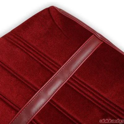 BROTHERS Trucks C/K Seat Upholstery Kit - Cloth/Vinyl - Maroon/Burgundy - 05-291