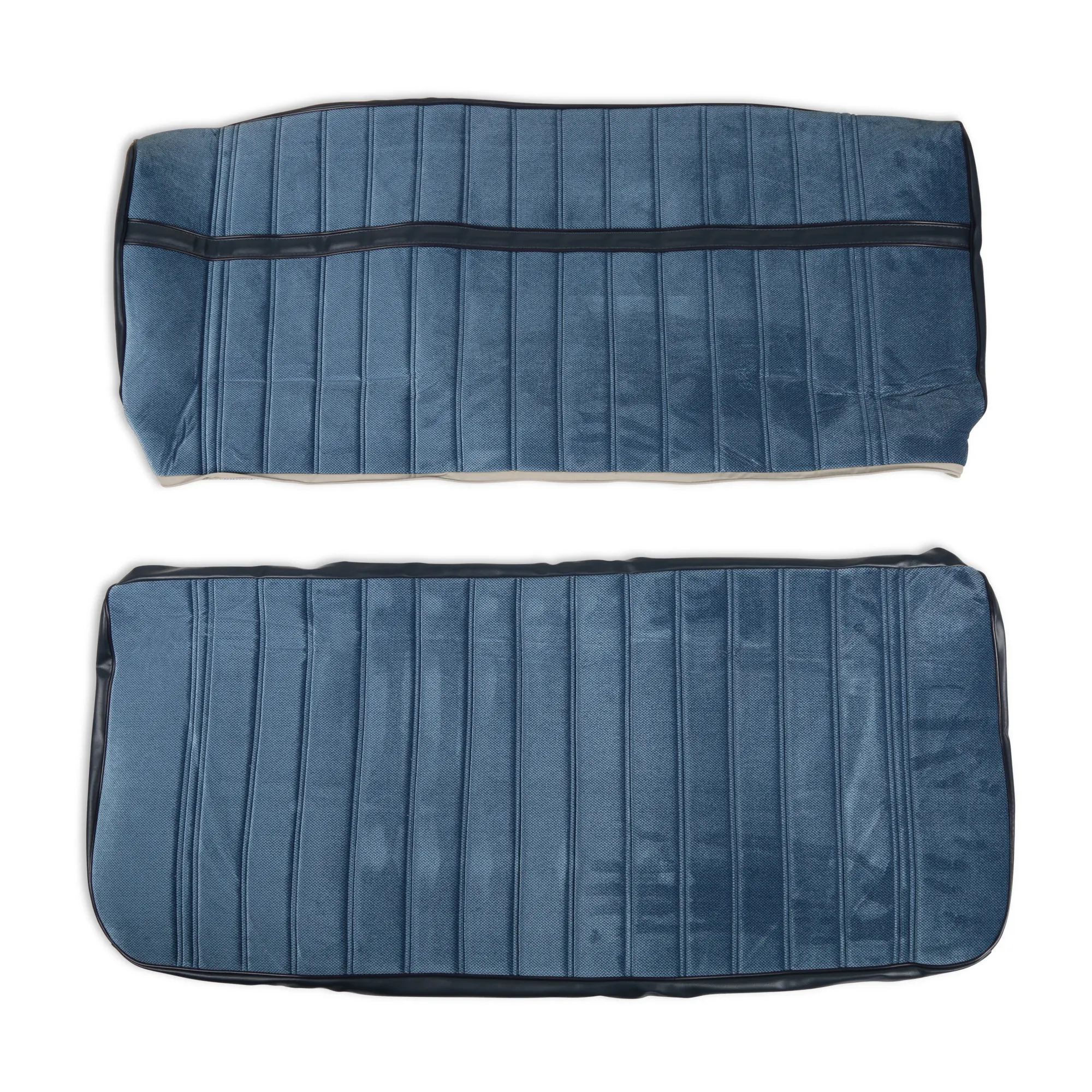 BROTHERS Trucks C/K Seat Upholstery Kit - Cloth/Vinyl - Navy - 05-292