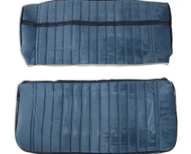 BROTHERS Trucks C/K Seat Upholstery Kit - Cloth/Vinyl - Navy