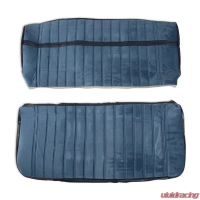 BROTHERS Trucks C/K Seat Upholstery Kit - Cloth/Vinyl - Navy - 05-292