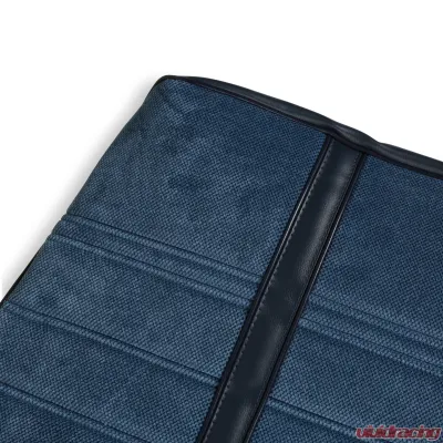 BROTHERS Trucks C/K Seat Upholstery Kit - Cloth/Vinyl - Navy - 05-292