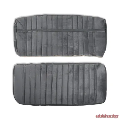 BROTHERS Trucks C/K Seat Upholstery Kit - Cloth/Vinyl - Grey/Charcoal - 05-294