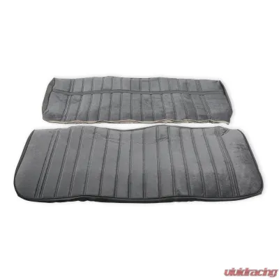 BROTHERS Trucks C/K Seat Upholstery Kit - Cloth/Vinyl - Grey/Charcoal - 05-294