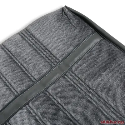 BROTHERS Trucks C/K Seat Upholstery Kit - Cloth/Vinyl - Grey/Charcoal - 05-294