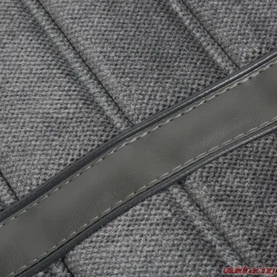 BROTHERS Trucks C/K Seat Upholstery Kit - Cloth/Vinyl - Grey/Charcoal - 05-294