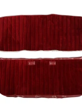 BROTHERS Trucks Seat Upholstery Kit - Full Pleat Cloth/Vinyl - Maroon/Burgundy                                     - 05-296 - Image 5
