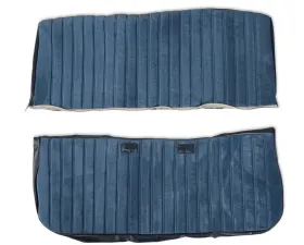 BROTHERS Trucks C/K Seat Upholstery Kit - Full Pleat Cloth/Vinyl - Navy