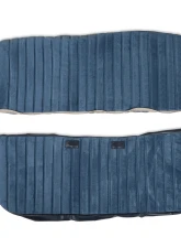BROTHERS Trucks C/K Seat Upholstery Kit - Full Pleat Cloth/Vinyl - Navy                                     - 05-297 - Image 5