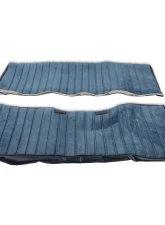 BROTHERS Trucks C/K Seat Upholstery Kit - Full Pleat Cloth/Vinyl - Navy                                     - 05-297 - Image 2