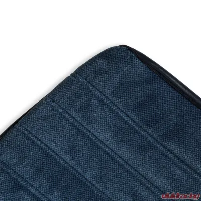 BROTHERS Trucks C/K Seat Upholstery Kit - Full Pleat Cloth/Vinyl - Navy - 05-297