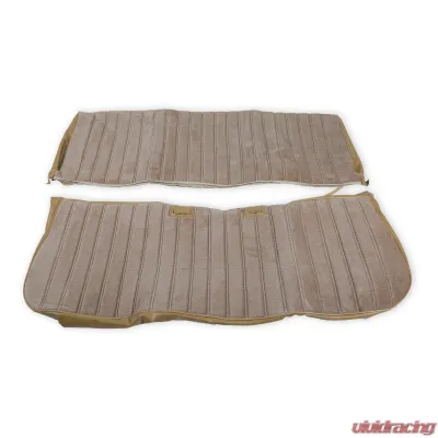 BROTHERS Trucks C/K Seat Upholstery Kit - Full Pleat Cloth/Vinyl - Tan - 05-298