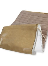 BROTHERS Trucks C/K Seat Upholstery Kit - Full Pleat Cloth/Vinyl - Tan                                     - 05-298 - Image 5