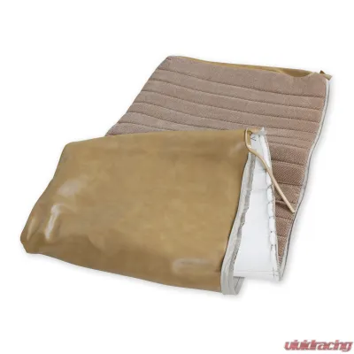 BROTHERS Trucks C/K Seat Upholstery Kit - Full Pleat Cloth/Vinyl - Tan - 05-298