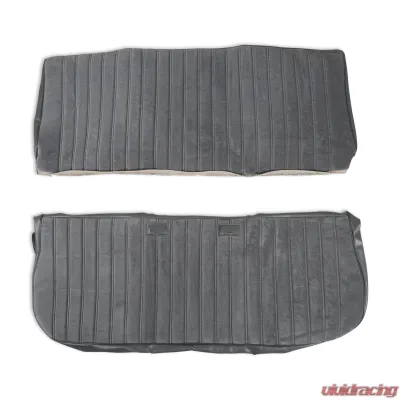 BROTHERS Trucks C/K Seat Upholstery Kit - Full Pleat Cloth/Vinyl - Grey/Charcoal - 05-299