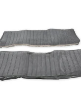 BROTHERS Trucks C/K Seat Upholstery Kit - Full Pleat Cloth/Vinyl - Grey/Charcoal                                     - 05-299 - Image 2
