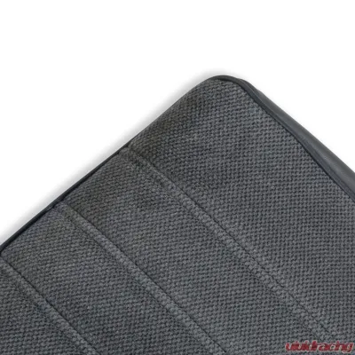 BROTHERS Trucks C/K Seat Upholstery Kit - Full Pleat Cloth/Vinyl - Grey/Charcoal - 05-299