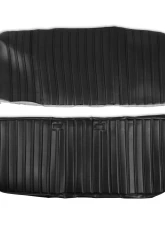 BROTHERS Trucks C/K Seat Upholstery Kit - Full Pleat Vinyl - Black                                     - 05-300 - Image 5