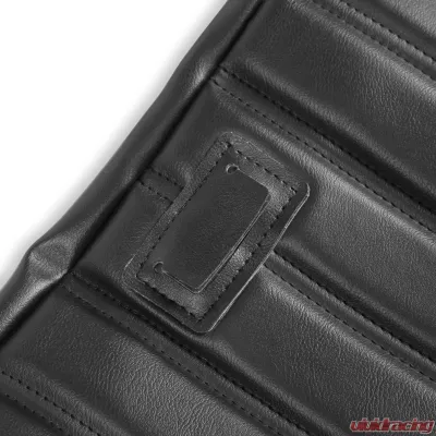 BROTHERS Trucks C/K Seat Upholstery Kit - Full Pleat Vinyl - Black - 05-300