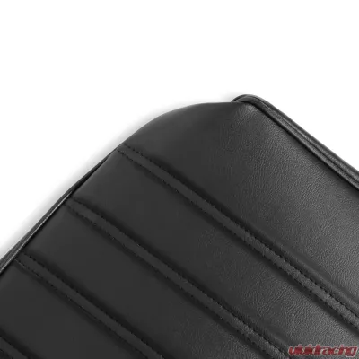 BROTHERS Trucks C/K Seat Upholstery Kit - Full Pleat Vinyl - Black - 05-300