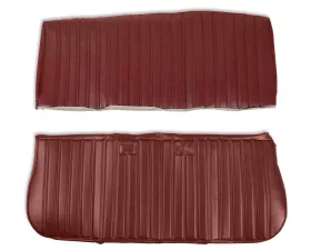 BROTHERS Trucks C/K Seat Upholstery Kit - Full Pleat Vinyl - Maroon
