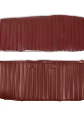 BROTHERS Trucks C/K Seat Upholstery Kit - Full Pleat Vinyl - Maroon                                     - 05-301 - Image 5