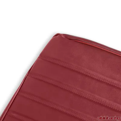 BROTHERS Trucks C/K Seat Upholstery Kit - Full Pleat Vinyl - Maroon - 05-301