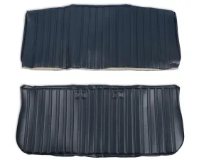 BROTHERS Trucks C/K Seat Upholstery Kit - Full Pleat Vinyl - Navy