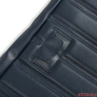 BROTHERS Trucks C/K Seat Upholstery Kit - Full Pleat Vinyl - Navy - 05-302