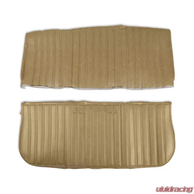 BROTHERS Trucks C/K Seat Upholstery Kit - Full Pleat Vinyl - Tan - 05-303