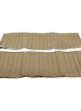 BROTHERS Trucks C/K Seat Upholstery Kit - Full Pleat Vinyl - Tan                                     - 05-303 - Image 2