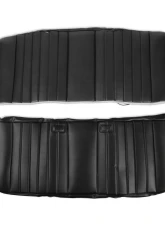 BROTHERS Trucks C/K Seat Upholstery Kit - Standard Pleat Vinyl - Black                                     - 05-305 - Image 5