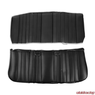 BROTHERS Trucks C/K Seat Upholstery Kit - Standard Pleat Vinyl - Black - 05-305