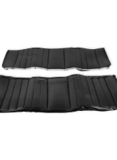 BROTHERS Trucks C/K Seat Upholstery Kit - Standard Pleat Vinyl - Black                                     - 05-305 - Image 2