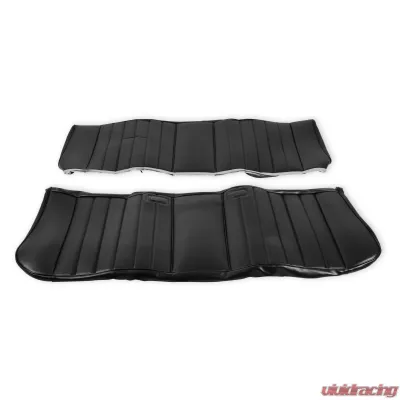 BROTHERS Trucks C/K Seat Upholstery Kit - Standard Pleat Vinyl - Black - 05-305