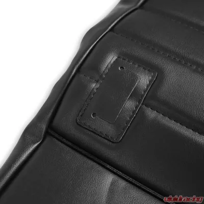 BROTHERS Trucks C/K Seat Upholstery Kit - Standard Pleat Vinyl - Black - 05-305