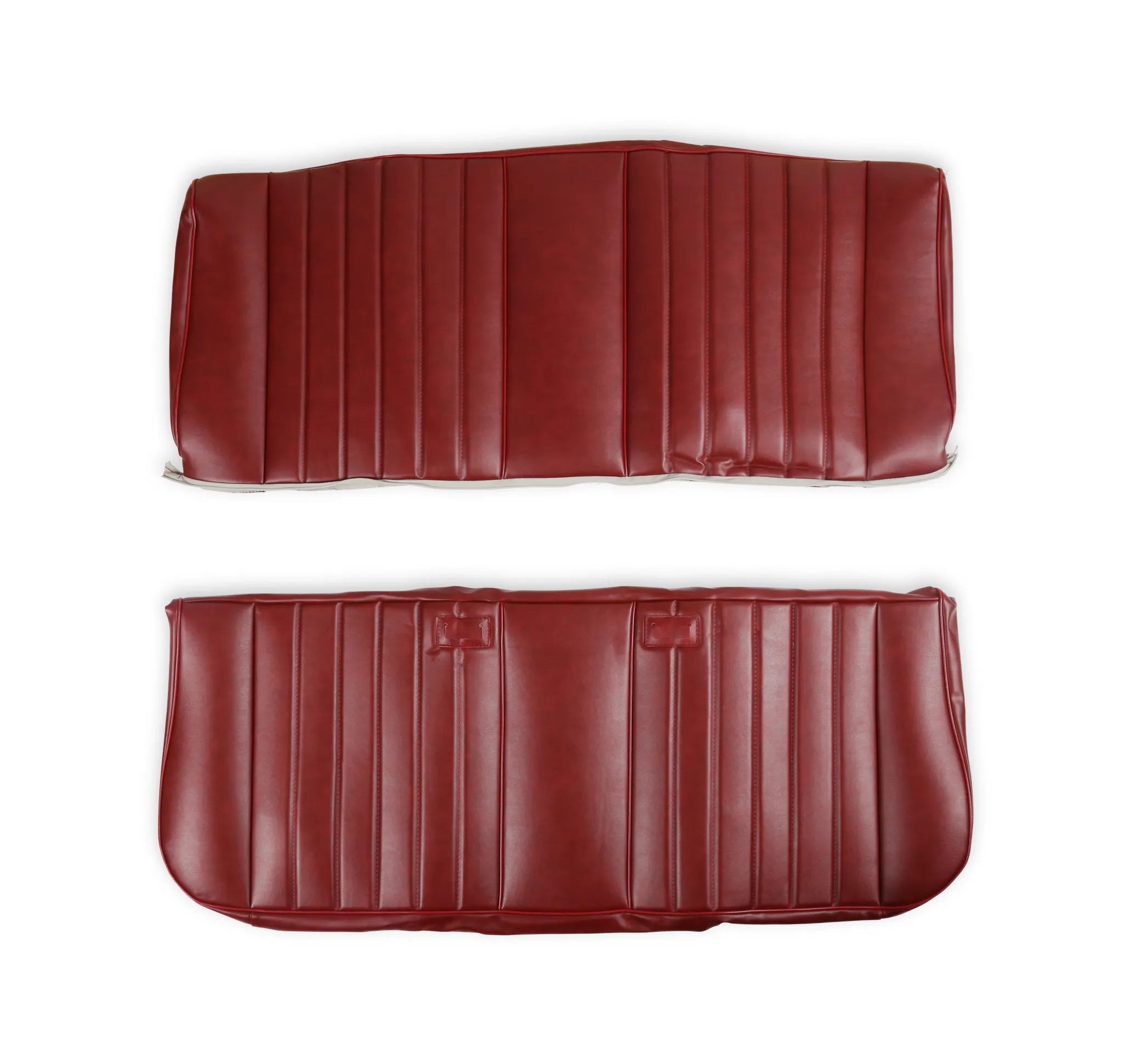 BROTHERS Trucks C/K Seat Upholstery Kit - Standard Pleat Vinyl - Maroon - 05-306