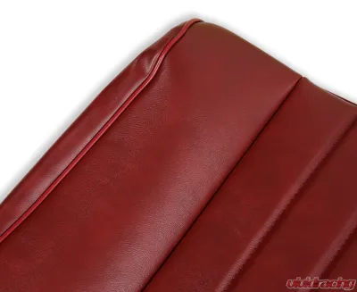 BROTHERS Trucks C/K Seat Upholstery Kit - Standard Pleat Vinyl - Maroon - 05-306