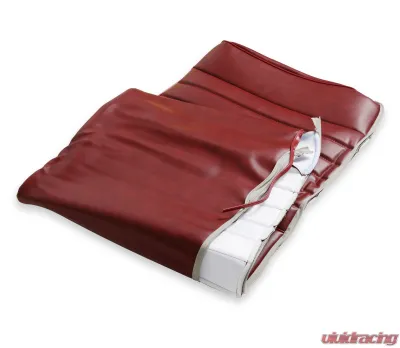 BROTHERS Trucks C/K Seat Upholstery Kit - Standard Pleat Vinyl - Maroon - 05-306