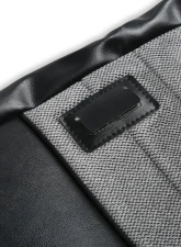 BROTHERS Trucks Seat Upholstery Kit - Standard Pleat Cloth/Vinyl - Black/Silver                                     - 05-310 - Image 3